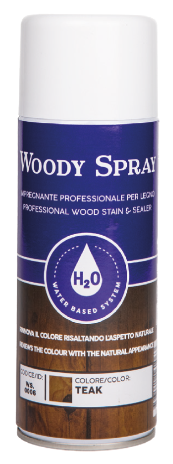 Impregnante per legno Woody poliuretanico all'acqua